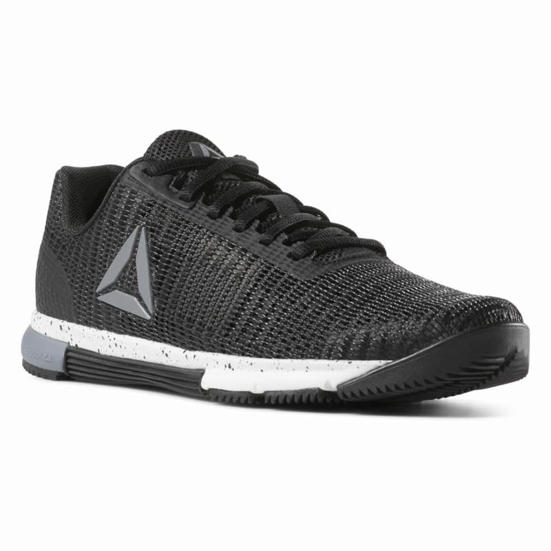 Tenisi Reebok Speed Tr Flexweave® Dama Negrii/Gri/Albi Romania SY1967OA